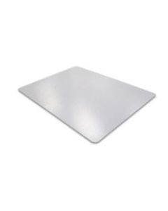 EcoTex Revolutionmat , Recycled Chair Mat , for Hard Floors , 100% Post-Consumer Recycled PET , Rectangular , Size 48in x 60in