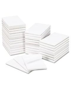 Universal Bulk Scratch Pads, 5in x 8in, Unruled, 100 Sheets Per Pad, White, Carton Of 64 Pads