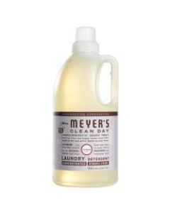 Mrs. Meyers Clean Day Liquid Laundry Detergent, Lavender Scent, 64 Oz, Pack Of 6 Containers