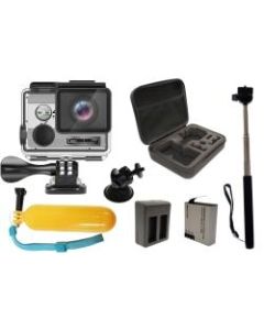 Linsay TRUE 4K Action Camera, With Accessories, X9000A4KSB