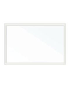 U Brands Magnetic Dry Erase Board, 30in X 20in, White MDF Decor Frame