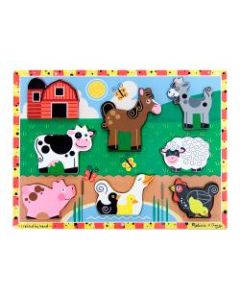 Melissa & Doug Farm Chunky Puzzle