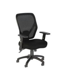 Bush Business Furniture Accord Ergonomic Mesh Back Office Chair, Black Fabric, Standard Delivery