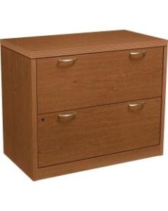 HON Valido 36inW Lateral 2-Drawer File Cabinet, Bourbon Cherry