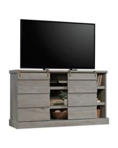 Sauder Cannery Bridge Credenza For 60in Televisions, Mystic Oak