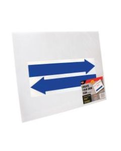 Cosco Large Blank Sign With Vinyl Arrows And Stake, 19in X 15in, White