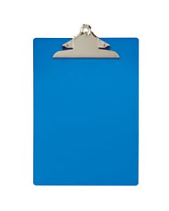 Office Depot Brand Aluminum Clipboard, 12in x 9in, Blue