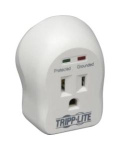 Tripp Lite Surge Protector Wallmount Direct Plug In 120V 1 Outlet 600 Joule - Receptacles: 1 x NEMA 5-15R - 600J