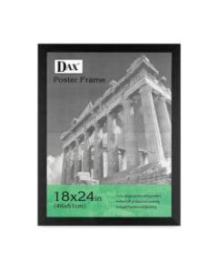 Burnes Ebony Wood Poster Frame - Holds 16in x 20in Insert - Wall Mountable - Vertical, Horizontal - 1 Each - Wood - Black