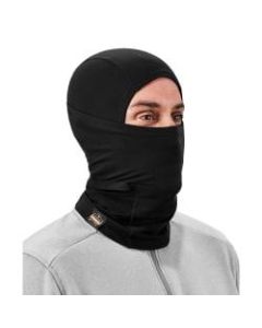 Ergodyne N-Ferno 6838 Solar-Activated Dual-Layer Balaclava, One Size, Black