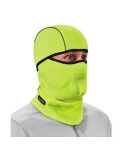 Ergodyne N-Ferno 6823 Windproof Hinged Balaclava, One Size, Lime