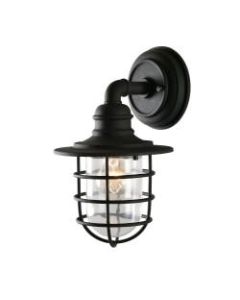 Kenroy Home Eli 1-Light Small Lantern, 7inW, Black