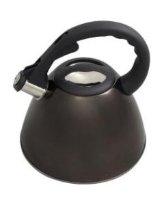 Mr. Coffee Clarendon 2.6-Quart Tea Kettle, Gunmetal Metallic