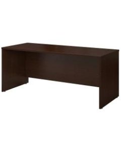 Bush Business Furniture Components Office Desk 72inW x 30inD, Mocha Cherry, Standard Delivery