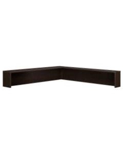 Bush Business Furniture Components Reception L Shelf, Mocha Cherry, Standard Delivery