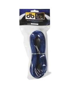 db Link 16 Ga. 30FT Speaker Wire - 30 ft Audio Cable for Audio Device, Speaker - Bare Wire - Bare Wire - Blue