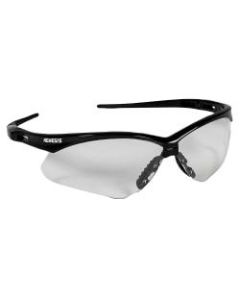 KleenGuard V30 Nemesis Safety Eyewear - Lightweight, Flexible, Comfortable, Scratch Resistant - Universal Size - Ultraviolet Protection - Polycarbonate Lens - Clear, Black - 1 Each