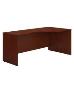 Bush Business Furniture Components Corner Desk Right Handed 72inW, Mahogany, Standard Delivery