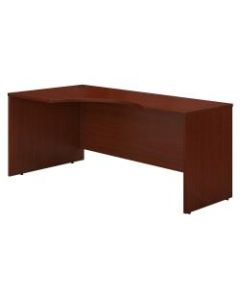 Bush Business Furniture Components Corner Desk Left Handed 72inW, Mahogany, Standard Delivery