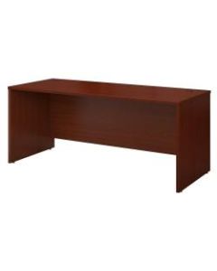 Bush Business Furniture Components Office Desk 72inW x 30inD, Mahogany, Standard Delivery