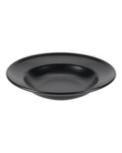 Foundry Mediterranean Rim Soup Bowls, 12 Oz, 9 3/4in, Black, Pack Of 12 Bowls