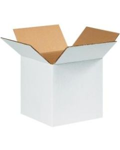 Office Depot Brand Corrugated Boxes, 9in x 9in x 9in, White, Pack Of 25 Boxes
