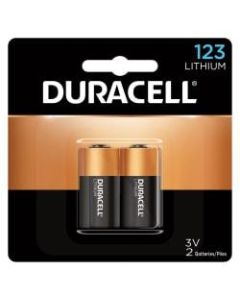 Duracell Photo 3-Volt 123 Lithium Battery, Pack Of 2