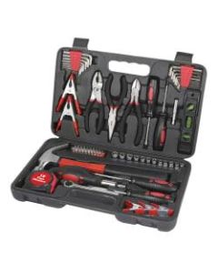 Great Neck Minor Repair Tool Box, 72 Piece, Black