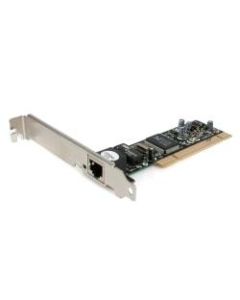 StarTech.com Ethernet network adapter card - PCI - EN, Fast EN - 10Base-T, 100Base-TX - Add a 10/100Mbps Ethernet port to a desktop computer through a PCI slot - Dual RJ45 Ethernet ports in an ExpressCard/34 adapter