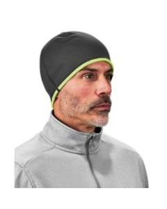 Ergodyne N-Ferno 6816 Reversible Knit Cap, One Size, Lime/Gray