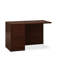 HON 10500 Series Workstation Left Return, Mahogany