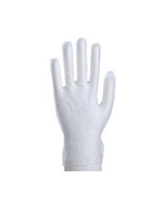 Daxwell Vinyl Powder Gloves, Medium, Clear, 10 Gloves Per Pack, Box Of 10 Packs