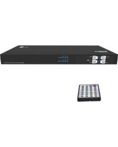 SIIG HDMI 2.0 4x4 Matrix with Amazon Echo Control Enabled - 4Kx2K @60Hz YUV 4:4:4, 8Bit - TAA Compliant