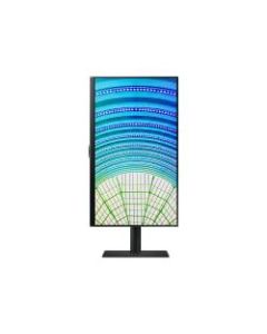 Samsung S24A600UCN - S60UA Series - LED monitor - 24in (23.8in viewable) - 2560 x 1440 QHD @ 75 Hz - IPS - 300 cd/m2 - 1000:1 - HDR10 - 4 ms - HDMI, DisplayPort, USB-C - black