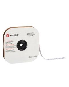 VELCRO Brand Tape Dots, Hook, 1-3/8in, White, Case Of 600 Dots