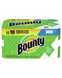 Bounty Select-A-Size  2-Ply Paper Towels, 74 Sheets Per Roll, Pack Of 12 Rolls