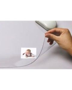 Artistic KrystalView Desk Pad With Antimicrobial Protection, 36in x 20in, Clear