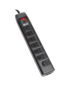 Tripp Lite Surge Protector Power Strip 120V 7 Outlet RJ11 6ft Cord 1440 Joule - 7 x NEMA 5-15R - 1800 VA - 1440 J - 120 V AC Input - Cable Modem/DSL/Fax/Phone