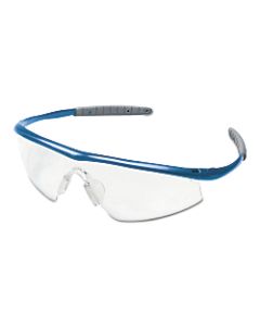 Tremor Protective Eyewear, Clear Lens, Polycarbonate, Indigo Blue Frame, Nylon