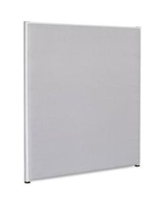 Lorell Panel System Fabric Panel, 72inH x 60inW, Gray