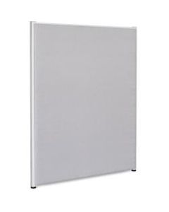 Lorell Panel System Fabric Panel, 72inH x 48inW, Gray