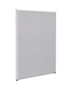 Lorell Panel System Fabric Panel, 60inH x 36inW, Gray