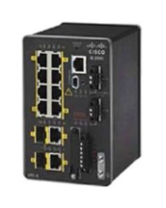 Cisco IE-2000-8TC-G-E Ethernet Switch - 10 Ports - Manageable - Fast Ethernet - 10/100Base-TX - 2 Layer Supported - 2 SFP Slots - Power Supply - Twisted Pair - Rail-mountable, Desktop - 1 Year Limited Warranty