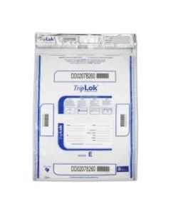 Control Group TripLOK Security Bags, 20in x 15in, Clear, Pack Of 250 Bags