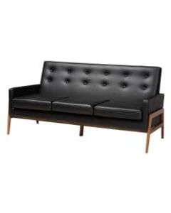 Baxton Studio 9950 Sofa, Black