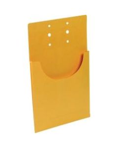 Business Source Letter Classification Folder - 8 1/2in x 11in - 3/4in Expansion - Internal Pocket(s) - Kraft - 100 / Box