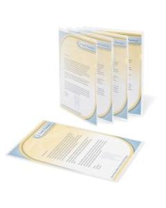 Office Depot Brand Poly Project View Folders, Letter Size, Clear, Pack Of 10