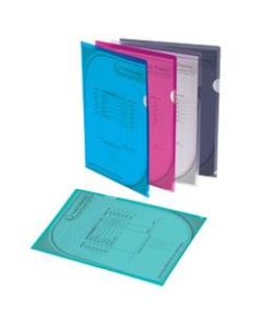 Office Depot Brand Poly Project View Folders, Letter Size, Assorted Colors, Pack Of 10