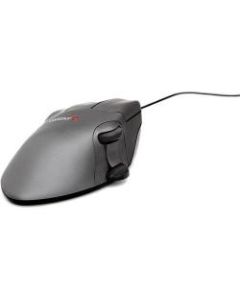 Contour CMO-GM-L-L Mouse - Optical - Cable - Gunmetal Gray - USB - Scroll Wheel - 5 Button(s) - Left-handed Only