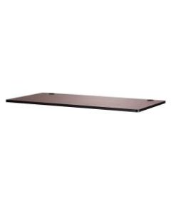 Safco Electric 60inW Height-Adjustable Table Top, Rectangular, Cherry